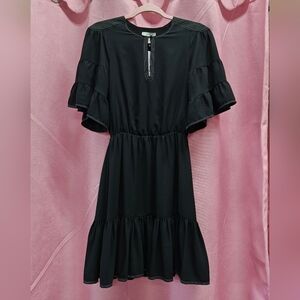 Joie Black Flowy Theresa Dress Sz XXS